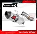 escape silenciador DOMINATOR HP3 compatible con la motocicleta Suzuki SFV 650 GLADIUS 2009  2015 2