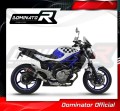 escape silenciador DOMINATOR HP3 negro compatible con la motocicleta Suzuki SFV 650 GLADIUS 2009  2015 2