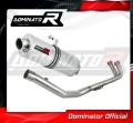 sistema de escape completo con silenciador DOMINATOR Full System oval compatible con la motocicleta Yamaha TMAX 500 2008  2011 2
