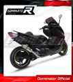 sistema de escape completo con silenciador DOMINATOR Full System GP1 compatible con la motocicleta Yamaha TMAX 500 2008  2011 3