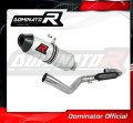 sistema de escape completo con silenciador DOMINATOR Full System MX2 compatible con la motocicleta Kawasaki KFX 450 2008  2014 2