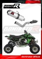 complete exhaust system with muffler DOMINATOR Full System MX fits to Kawasaki KFX 450 2008  2014