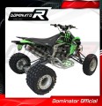 sistema de escape completo con silenciador DOMINATOR Full System MX compatible con la motocicleta Kawasaki KFX 450 2008  2014 3
