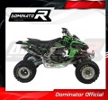 sistema de escape completo con silenciador DOMINATOR Full System MX compatible con la motocicleta Kawasaki KFX 450 2008  2014 4