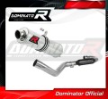 sistema de escape completo con silenciador DOMINATOR Full System GP1 compatible con la motocicleta Kawasaki KFX 450 2008  2014 2