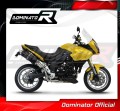 escape silenciador DOMINATOR P7 negro compatible con la motocicleta Triumph Tiger 1050 2006  2012 2