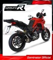 escape silenciador DOMINATOR HP3 negro compatible con la motocicleta Ducati Multistrada 950 / 950 S 2017  2020