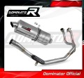 sistema de escape completo con silenciador DOMINATOR Full System P7 compatible con la motocicleta Honda CRF 1000L Africa Twin 2016  2019 2