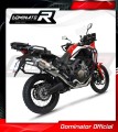 complete exhaust system with muffler DOMINATOR Full System P7 fits to Honda CRF 1000L Africa Twin 2016  2019 3