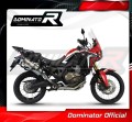 complete exhaust system with muffler DOMINATOR Full System HP7 fits to Honda CRF 1000L Africa Twin 2016  2019 4