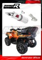 escape silenciador DOMINATOR redondo compatible con la motocicleta Cf moto C Force 1000