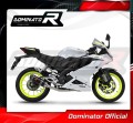 kompletny układ wydechowy z tłumikiem DOMINATOR Full System HP3 CZARNY pasujący do motocykla Yamaha YZF R125 2019 - 2020 2