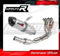 sistema de escape completo con silenciador DOMINATOR Full System HP1 compatible con la motocicleta Suzuki GSXR 1000 2017  2021 2