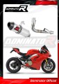 escape silenciador DOMINATOR HP3 compatible con la motocicleta Ducati PANIGALE V4S 2018  2022