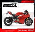 exhaust muffler DOMINATOR HP3 fits the motorcycle Ducati PANIGALE V4S 2018   2022 4