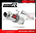 escape silenciador DOMINATOR GP1 compatible con la motocicleta Honda CBR 600 F4i / Sport 2001  2006 2