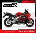 escape silenciador DOMINATOR GP1 compatible con la motocicleta Honda CBR 600 F4i / Sport 2001  2006 4