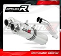 escape silenciador DOMINATOR redondo compatible con la motocicleta Suzuki GSX 1400 2001  2005 2