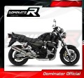 escape silenciador DOMINATOR redondo compatible con la motocicleta Suzuki GSX 1400 2001  2005 4