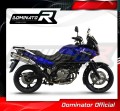 escape silenciador DOMINATOR HP1 compatible con la motocicleta Suzuki DL 650 VStrom 2004  2006 4