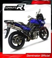 escape silenciador DOMINATOR homologado redondo compatible con la motocicleta DL 650 VSTROM 2004  2006 3