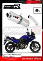 escape silenciador DOMINATOR homologado OVAL compatible con la motocicleta DL 650 VSTROM 2004  2006
