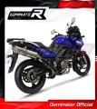 escape silenciador DOMINATOR homologado OVAL compatible con la motocicleta DL 650 VSTROM 2004  2006 3