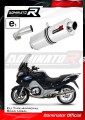 escape silenciador DOMINATOR homologado OVAL compatible con la motocicleta R1200RT 2010  2013