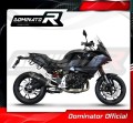 escape silenciador DOMINATOR HP5 negro compatible con la motocicleta BMW F900XR 2020  2026 4