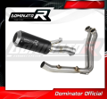 sistema de escape completo con silenciador DOMINATOR Full System GP negro compatible con la motocicleta BMW F900XR 2020  2026 2