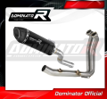 sistema de escape completo con silenciador DOMINATOR Full System HP5 negro compatible con la motocicleta BMW F900XR 2020  2026 2