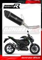 exhaust muffler DOMINATOR HP8 BLACK fits the motorcycle Kawasaki Z800 2013   2016