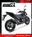sistema de escape completo con silenciador DOMINATOR Full System HP8 negro compatible con la motocicleta Kawasaki Z800 2013  2016 3