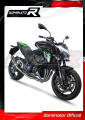 sistema de escape completo con silenciador DOMINATOR Full System HP8 negro compatible con la motocicleta Kawasaki Z800 2013  2016 5