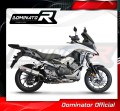 escape silenciador DOMINATOR oval compatible con la motocicleta Honda VFR 800 X Crossrunner 2015  2021 5