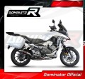 Honda VFR 800 X Crossrunner 2015 - 2021 EXHAUST Muffler Auspuff Sportauspuff Silencer Echappement Silencieux Scarico Scarichi Escape Wydech Tłumik GP 1 BLACK DOMINATOR 5