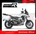 escape silenciador DOMINATOR HP1 negro compatible con la motocicleta Honda VFR 800 X Crossrunner 2015  2021 4