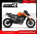 escape silenciador DOMINATOR HP8 negro compatible con la motocicleta KTM 790 Duke 2018  2023 4