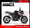 escape silenciador DOMINATOR HP3 compatible con la motocicleta KTM 990 SUPER Duke 2005  2013 6