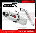 escape silenciador DOMINATOR redondo compatible con la motocicleta Honda XL 650 V TRANSALP 2001  2007 4