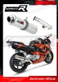 escape silenciador DOMINATOR redondo compatible con la motocicleta Honda CBR 600 F2 / F3 1991  1998