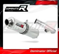 escape silenciador DOMINATOR redondo compatible con la motocicleta Honda CBR 600 F2 / F3 1991  1998 2