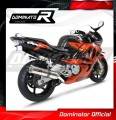 escape silenciador DOMINATOR redondo compatible con la motocicleta Honda CBR 600 F2 / F3 1991  1998 3