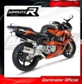 exhaust muffler DOMINATOR HP1 fits the motorcycle Honda CBR 600 F2 / F3 1991   1998 2