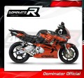 escape silenciador DOMINATOR GP1 compatible con la motocicleta Honda CBR 600 F2 / F3 1991  1998 4