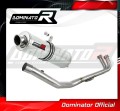 sistema de escape completo con silenciador DOMINATOR Full System redondo compatible con la motocicleta Yamaha XP 530 TMAX 2012  2016 2