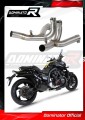 decat silenciador central DOMINATOR Mid Pipe compatible con la motocicleta V MAX VMAX 1700 2009  2019