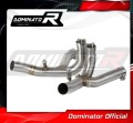 decat silenciador central DOMINATOR Mid Pipe compatible con la motocicleta V MAX VMAX 1700 2009  2019 2