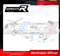 complete exhaust system with muffler DOMINATOR Full System GP BLACK fits to Yamaha MT 09 2021  2023