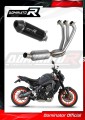 sistema de escape completo con silenciador DOMINATOR Full System HP3 negro compatible con la motocicleta Yamaha MT 09 2021  2023